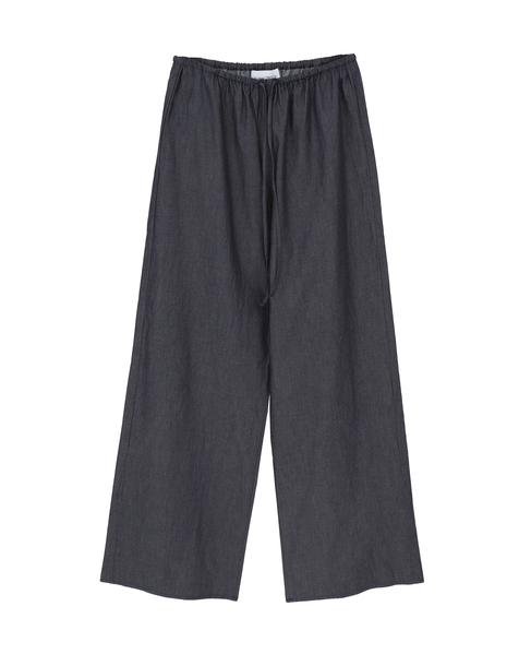 【TU ES MON TRESOR /トゥ エ モン トレゾア】The Sea Blue Chalcedony Jean 詳細画像 インディゴ 5