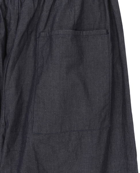 【TU ES MON TRESOR /トゥ エ モン トレゾア】The Sea Blue Chalcedony Jean 詳細画像 インディゴ 9