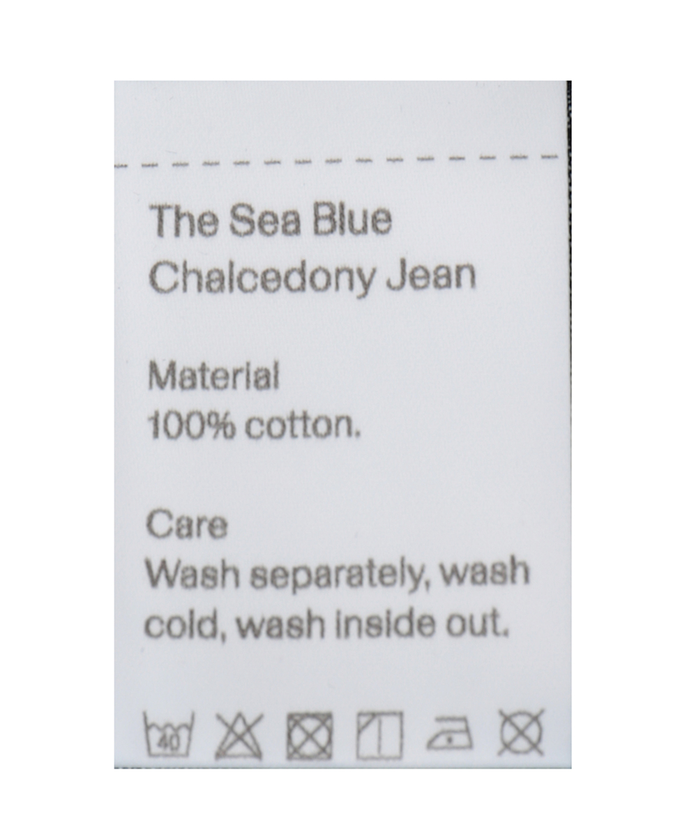 【TU ES MON TRESOR /トゥ エ モン トレゾア】The Sea Blue Chalcedony Jean 詳細画像 インディゴ 10