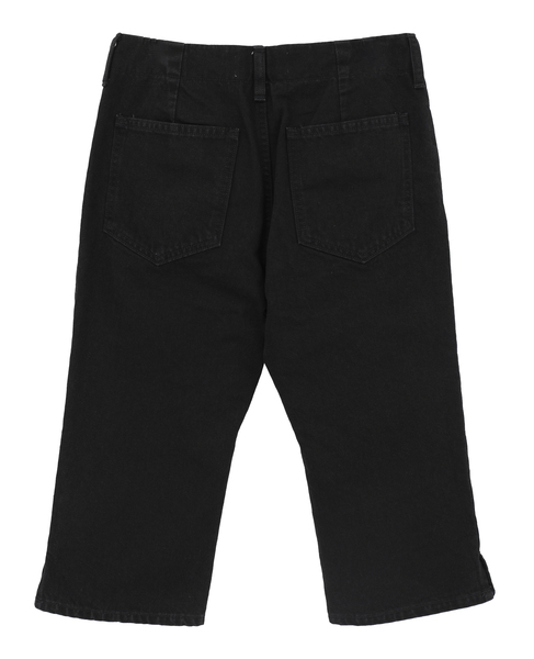 【TU ES MON TRESOR /トゥ エ モン トレゾア】The Hematite Jean Short 詳細画像 ブラック 2