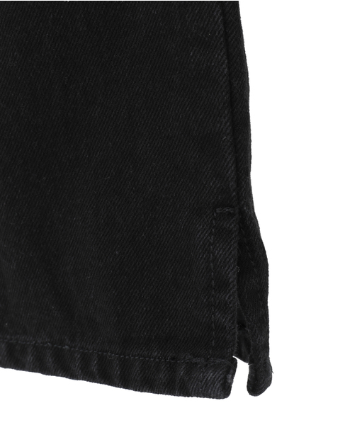 【TU ES MON TRESOR /トゥ エ モン トレゾア】The Hematite Jean Short 詳細画像 ブラック 6