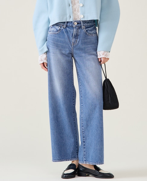 《別注》【RED CARD TOKYO/レッドカードトーキョー】35th Anniversary Wide Indigo Mid 詳細画像 ブルー 1