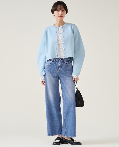 《別注》【RED CARD TOKYO/レッドカードトーキョー】35th Anniversary Wide Indigo Mid 詳細画像 ブルー 5