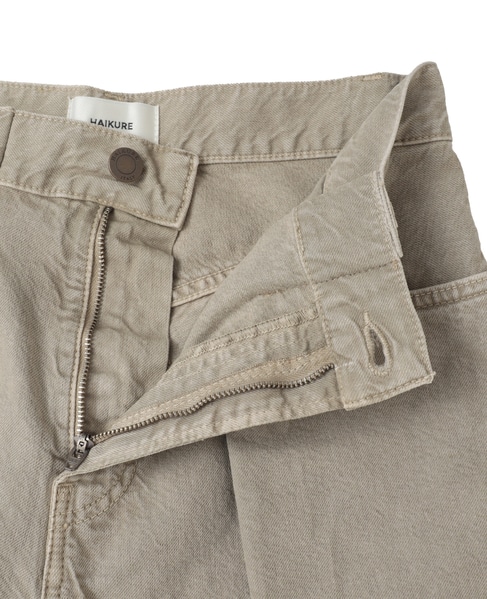 【HAIKURE /ハイクル】CANDY SHORT LENGTH TWILL 45 詳細画像 グレージュ 11