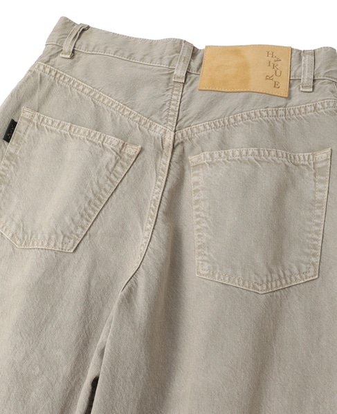 【HAIKURE /ハイクル】CANDY SHORT LENGTH TWILL 45 詳細画像 グレージュ 12