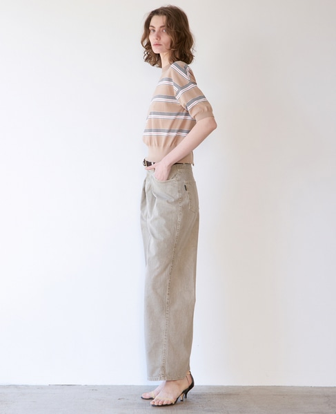 【HAIKURE /ハイクル】CANDY SHORT LENGTH TWILL 45 詳細画像 グレージュ 4