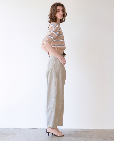 【HAIKURE /ハイクル】CANDY SHORT LENGTH TWILL 45 詳細画像 グレージュ 5