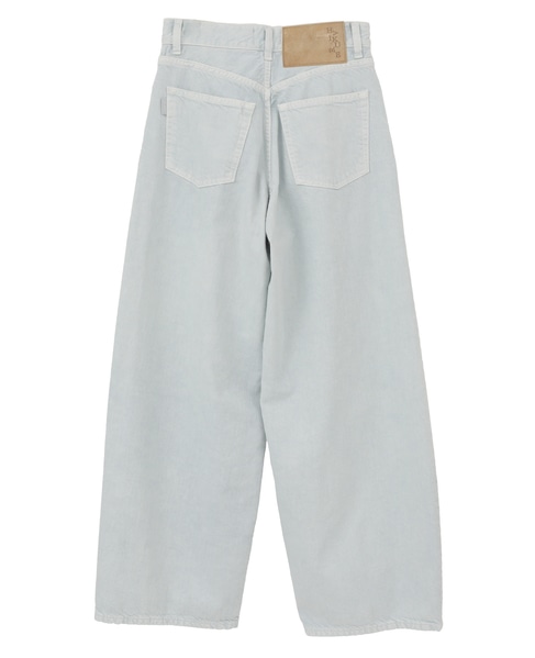 【HAIKURE /ハイクル】BETHANY SHORT LENGTH TWILL 45 詳細画像 水色 6