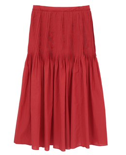 【AURALEE/オーラリー】SUPER FINE COTTON LAWN PIN-TUCK SKIRT