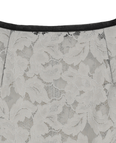 【MARGE /マージ 】Lace layered skirt（一部別注カラー） 詳細画像 アイボリー 3