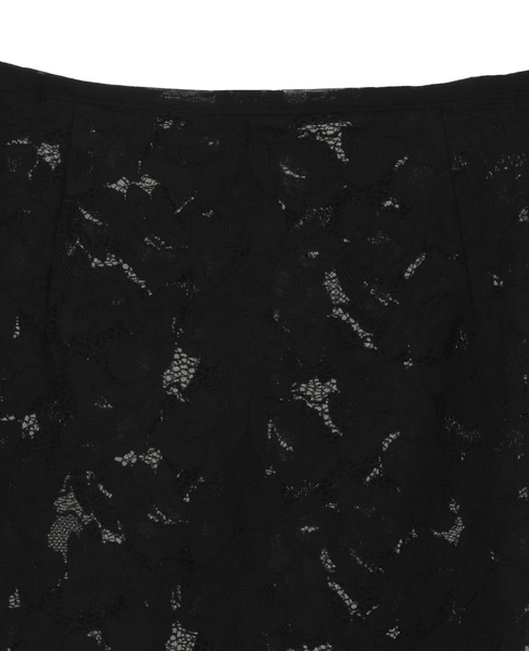 【MARGE /マージ 】Lace layered skirt（一部別注カラー） 詳細画像 ブラック 12