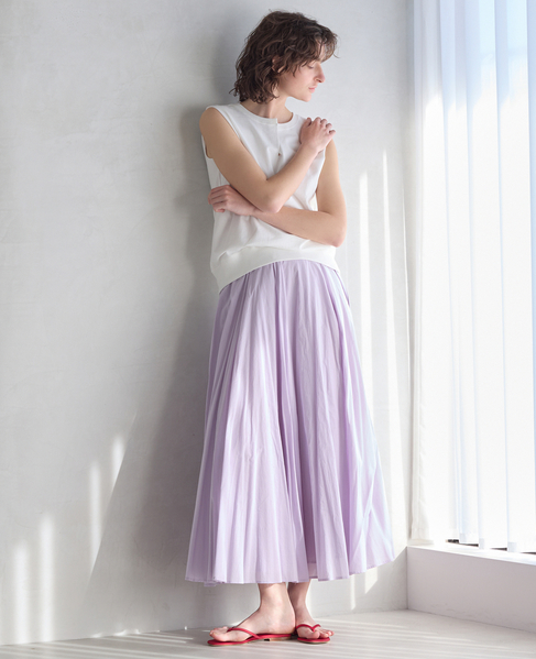 【MARIHA/マリハ】夜風のスカート 詳細画像 ライラック 4