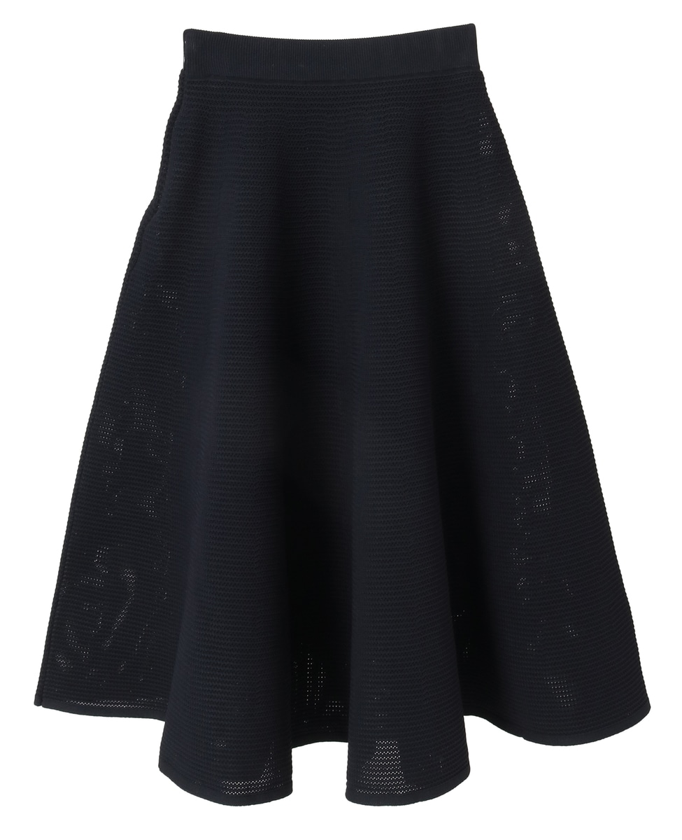 MADISONBLUEメッシュニットフレアスカート01 MADISONBLUE(マディソンブルー)のメッシュニットフレアスカート通販