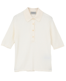 【JOHN SMEDLEY / ジョンスメドレー】リブ編みポロシャツ