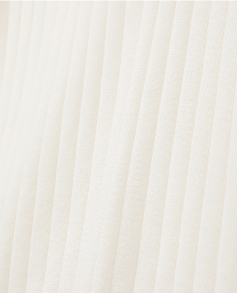 【JOHN SMEDLEY / ジョンスメドレー】リブ編みポロシャツ 詳細画像 アイボリー 6