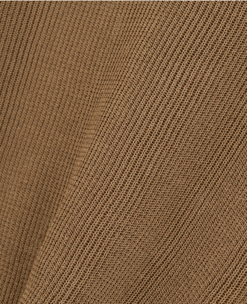 【AURALEE/オーラリー】FLAT YARN RIB KNIT P/O 詳細画像 ブラウン 6