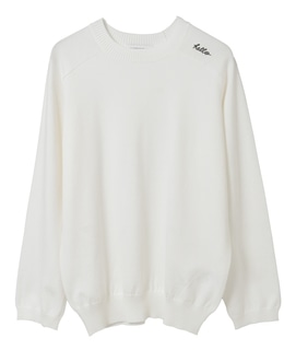 【MADISONBLUE/マディソンブルー】HELLO CREW NECK PO