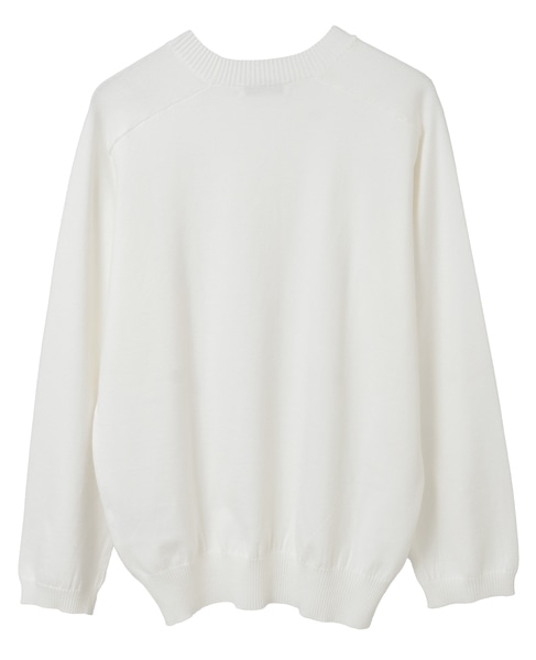 【MADISONBLUE/マディソンブルー】HELLO CREW NECK PO 詳細画像 ホワイト 2