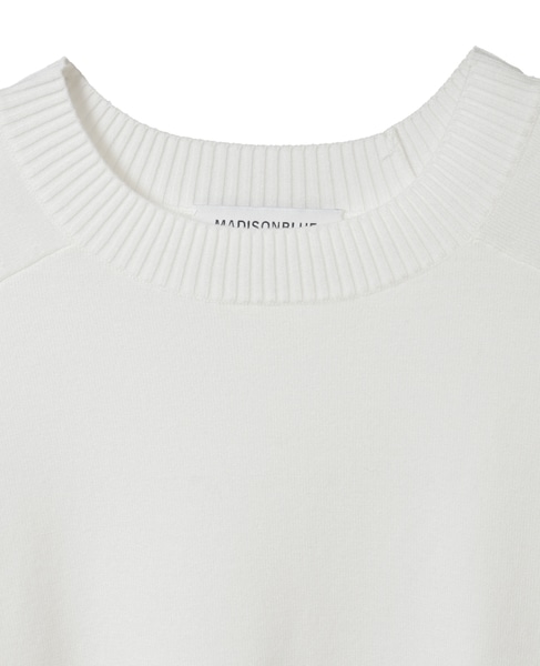 【MADISONBLUE/マディソンブルー】HELLO CREW NECK PO 詳細画像 ホワイト 3
