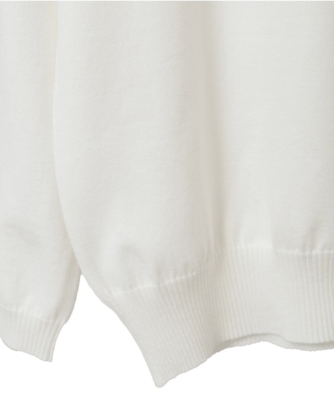 【MADISONBLUE/マディソンブルー】HELLO CREW NECK PO 詳細画像 ホワイト 5