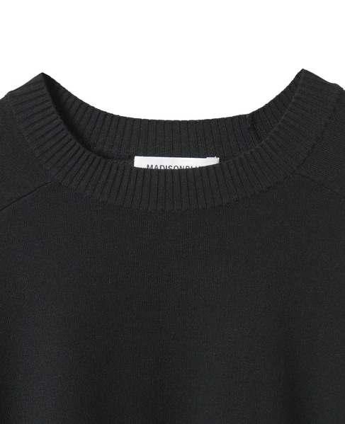 【MADISONBLUE/マディソンブルー】HELLO CREW NECK PO 詳細画像 ブラック 3