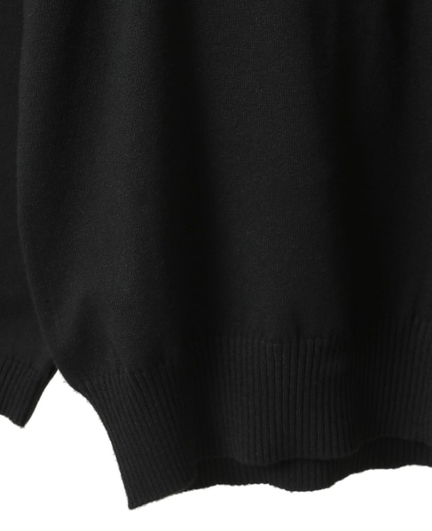 【MADISONBLUE/マディソンブルー】HELLO CREW NECK PO 詳細画像 ブラック 5