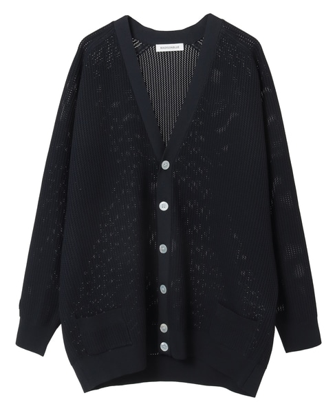 【MADISONBLUE/マディソンブルー】BIG KNIT V CD MESH 詳細画像 ネイビー 1