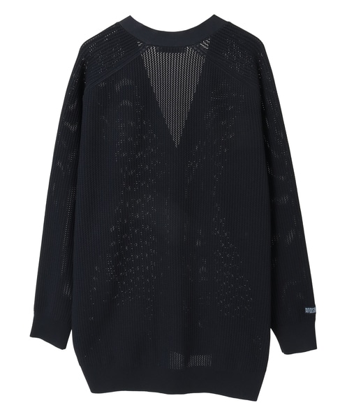 【MADISONBLUE/マディソンブルー】BIG KNIT V CD MESH 詳細画像 ネイビー 2
