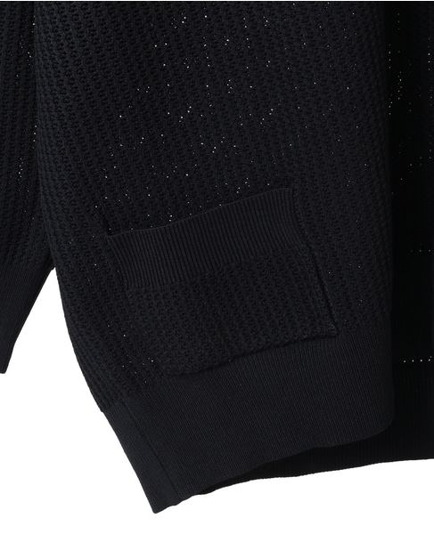 【MADISONBLUE/マディソンブルー】BIG KNIT V CD MESH 詳細画像 ネイビー 4