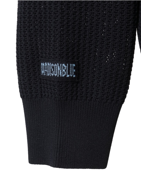 【MADISONBLUE/マディソンブルー】BIG KNIT V CD MESH 詳細画像 ネイビー 6