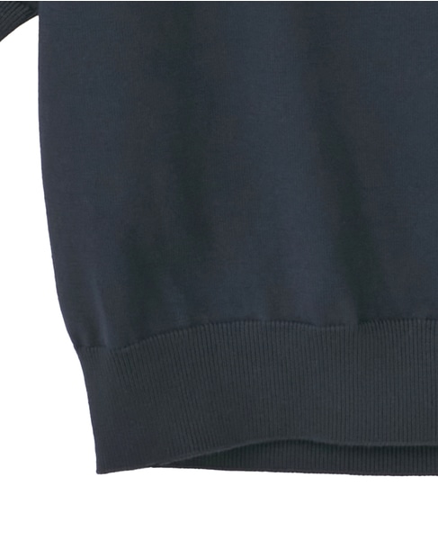 【MADISONBLUE/マディソンブルー】SKIPPER HALF SLEEVE KNIT 詳細画像 ネイビー 5