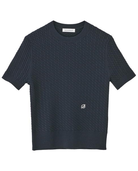 【MADISONBLUE/マディソンブルー】CABLE H/S PO 詳細画像 ネイビー 1