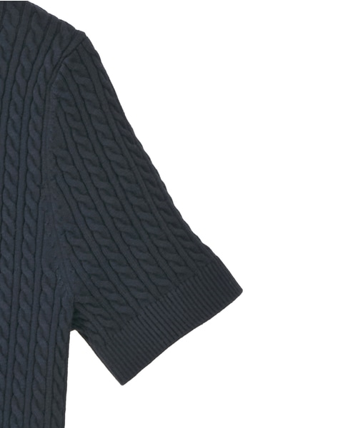 【MADISONBLUE/マディソンブルー】CABLE H/S PO 詳細画像 ネイビー 4