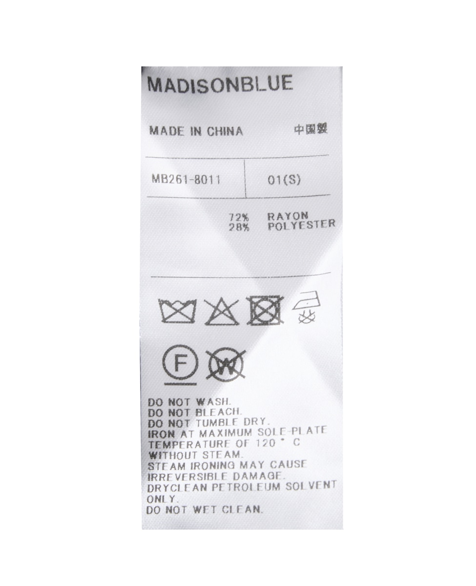 【MADISONBLUE/マディソンブルー】CABLE H/S PO 詳細画像 ネイビー 6