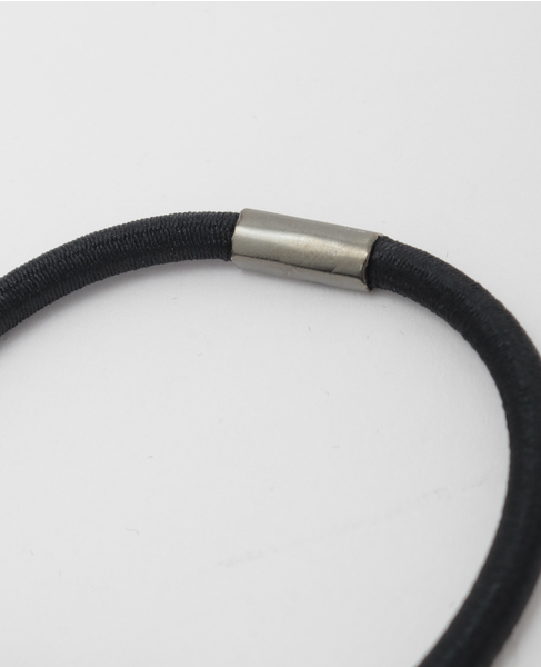 【ALEXANDRE DE PARIS/ アレクサンドル ドゥ パリ 】ハートシェイプ ヘアゴム 詳細画像 ブラック 3