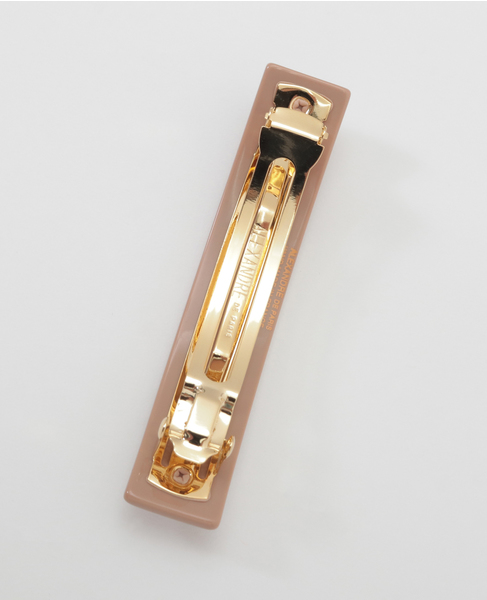 【ALEXANDRE DE PARIS/ アレクサンドル ドゥ パリ 】バレッタ 詳細画像 ベージュ 2