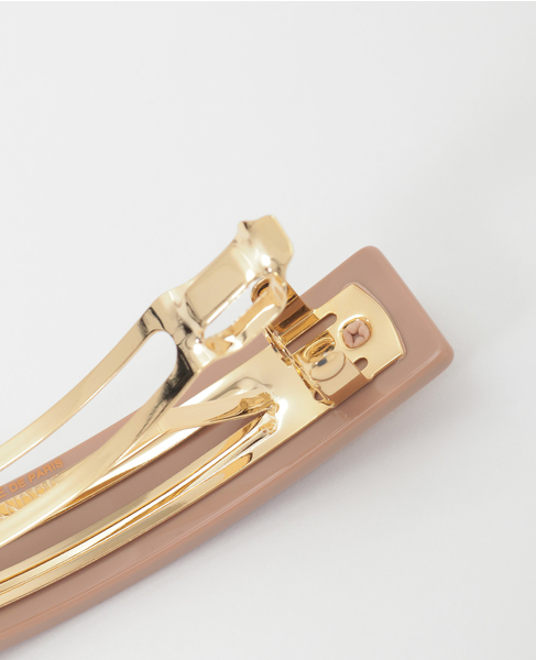 【ALEXANDRE DE PARIS/ アレクサンドル ドゥ パリ 】バレッタ 詳細画像 ベージュ 4