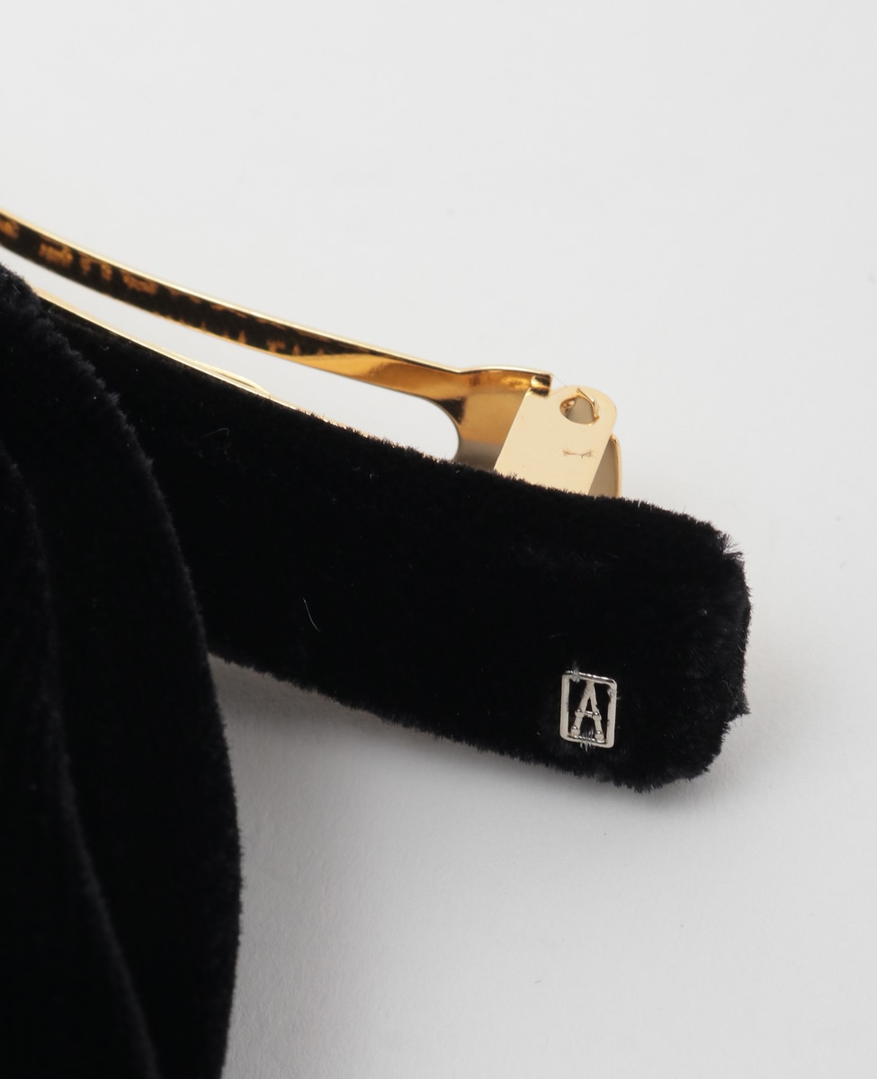 ALEXANDRE DE PARIS/ アレクサンドル ドゥ パリ 】ベロアリボン