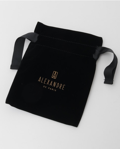 【ALEXANDRE DE PARIS/ アレクサンドル ドゥ パリ 】ベロアリボンポニー 詳細画像 ブラック 6