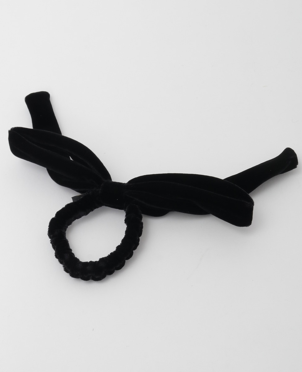 ALEXANDRE DE PARIS/ アレクサンドル ドゥ パリ 】ベロアリボンポニー