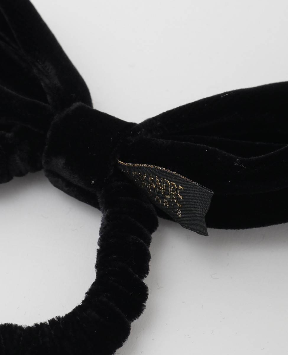 ALEXANDRE DE PARIS/ アレクサンドル ドゥ パリ 】ベロアリボンポニー