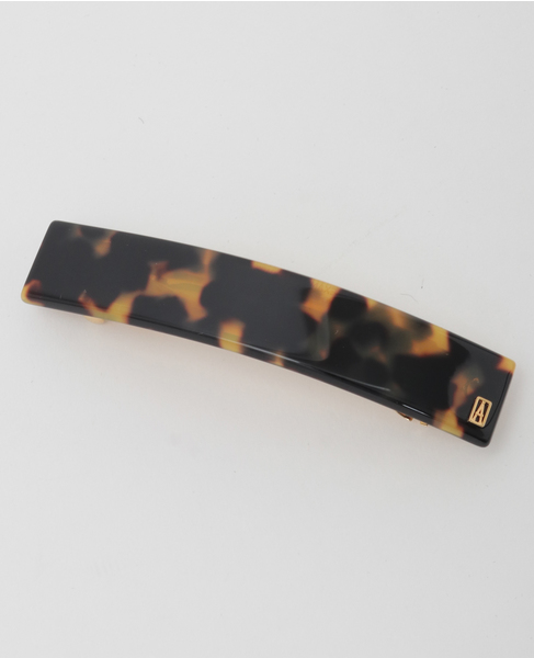 【ALEXANDRE DE PARIS/ アレクサンドル ドゥ パリ 】バレッタ (8cm) 詳細画像 タン 1