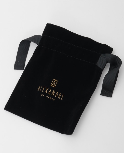 【ALEXANDRE DE PARIS/ アレクサンドル ドゥ パリ 】Sクリップ 詳細画像 ブラック 8