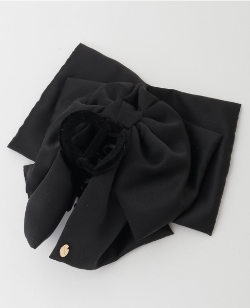 【TRESSE /トレス】classic ruban clip 詳細画像 ブラック 2