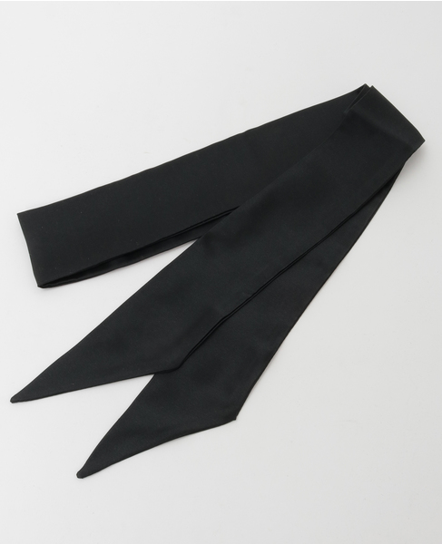 【TRESSE /トレス】jeanne ribbon in silk 詳細画像 ブラック 2