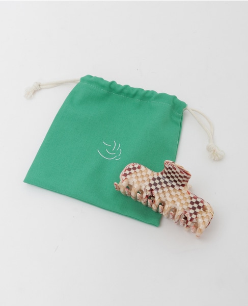 【TRESSE /トレス】with charm hair clip 詳細画像 ベージュ 1