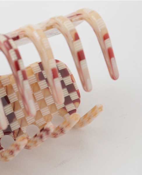 【TRESSE /トレス】with charm hair clip 詳細画像 ベージュ 5