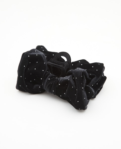 《別注》【TRESSE /トレス】BRIGITTE dot ribbon clip for martinique 詳細画像 ブラック 1