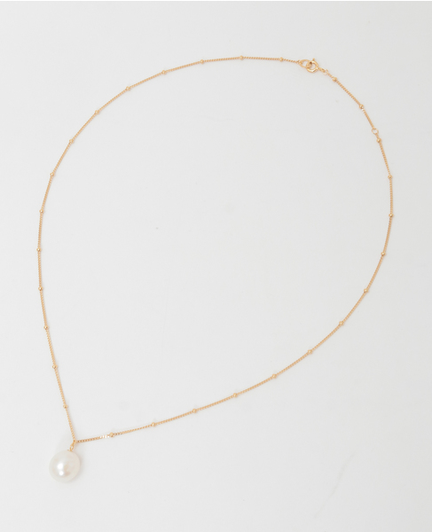 【MARIHA】月の夢 ネックレススタッドチェーン47cm 詳細画像 パール 1