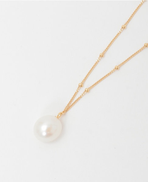 【MARIHA】月の夢 ネックレススタッドチェーン47cm 詳細画像 パール 2